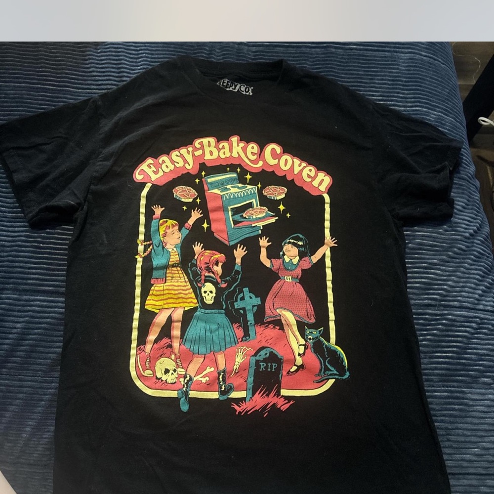 Black Graphic Tee